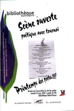 Scène ouverte
